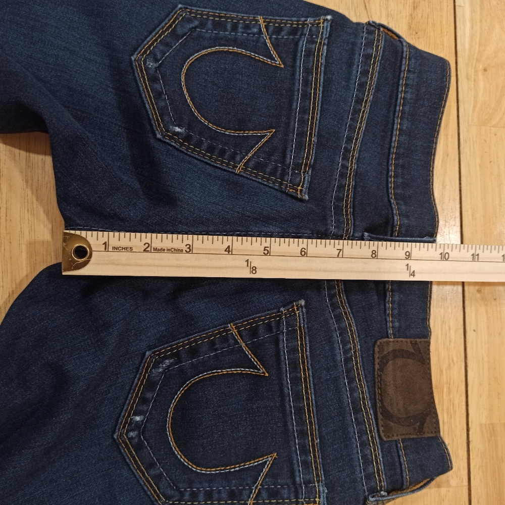 True Religion Denim Jeans Women’s Size 24 Blue Skinny Super Stretch - Picture 16 of 16